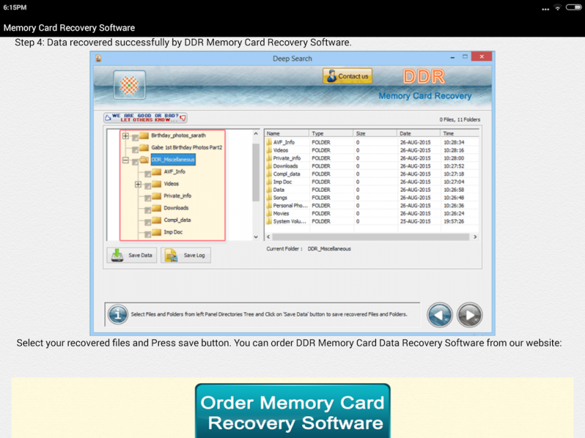 Ddr recovery software free download
